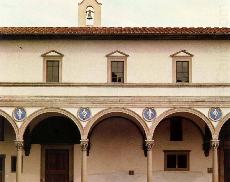 Ospedale degli Innocenti, Filippo Brunelleschi